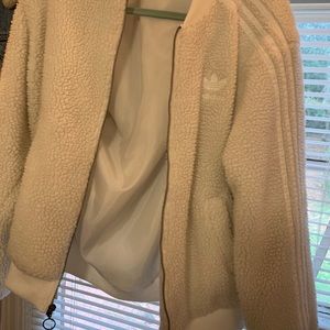 adidas fleece jacket